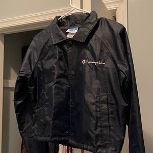 Champion crop rain jacket small size